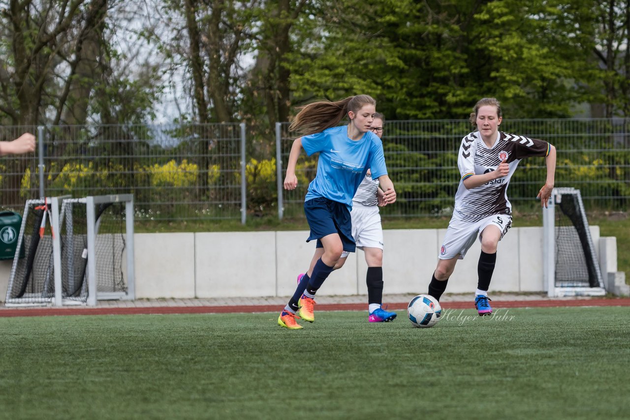 Bild 242 - B-Juniorinnen Ellerau - St. Pauli : Ergebnis: 1:1